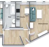 Wohnung zum Mieten in Chemnitz 280,00 € 59.52 m²