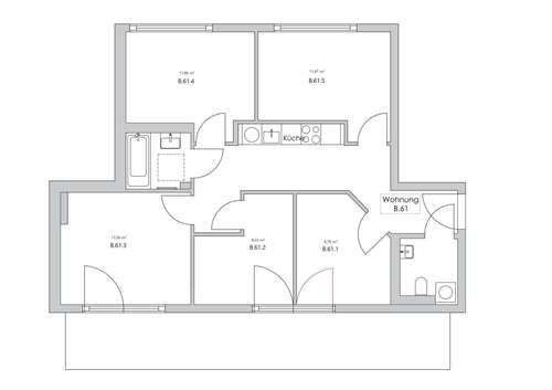 Foto - WG-Zimmer in Berlin 680,00 € 8 m²