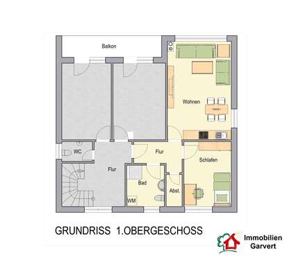 Foto - Wohnung zum Mieten in Borken 400,00 € 50 m²