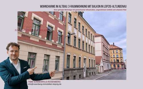 Foto - Wohnung zum Kaufen in Leipzig Lindenau 169.900,00 € 70.93 m²