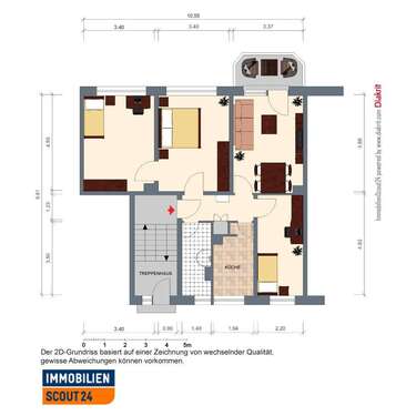 Foto - Wohnung zum Mieten in Tangermünde 487,00 € 76 m²