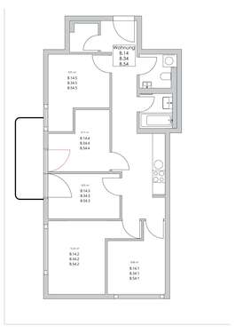 Foto - WG-Zimmer in Berlin 680,00 € 8 m²