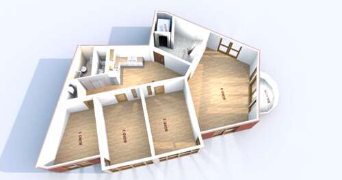 Foto - Wohnung zum Kaufen in OffenbachMain 520.000,00 € 126 m²