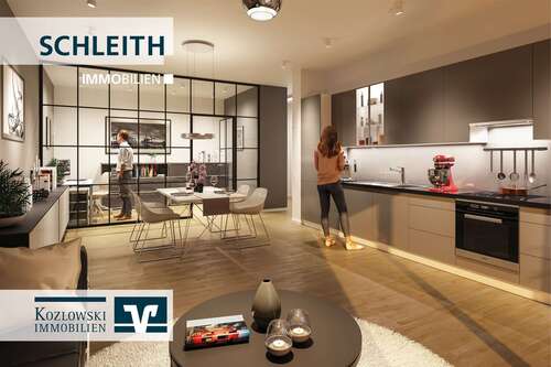 Foto - Wohnung zum Kaufen in Mannheim 461.327,50 € 72.65 m²