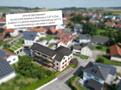 Foto - Wohnung zum Kaufen in Essenbach 429.000,00 € 70.77 m²