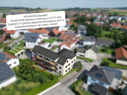 Foto - Wohnung zum Kaufen in Essenbach 499.000,00 € 84.32 m²