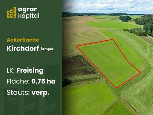 Foto - Grundstück zu verkaufen in Kirchdorf a. d. Amper 139.500,00 € 7530 m²