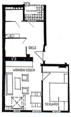 Foto - Wohnung zum Mieten in Berlin 561,00 € 51 m²