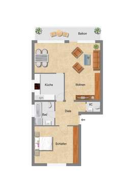 Foto - Wohnung zum Kaufen in Dortmund 245.000,00 € 75 m²