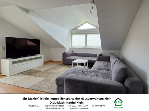 Foto - Wohnung zum Mieten in Rheinbreitbach 650,00 € 61.3 m²