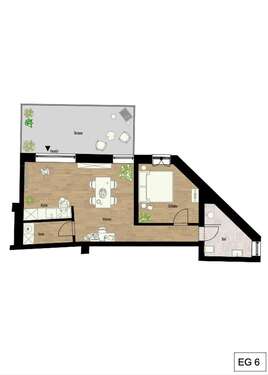 Foto - Wohnung zum Mieten in Mörlenbach-Weiher 890,00 € 63 m²