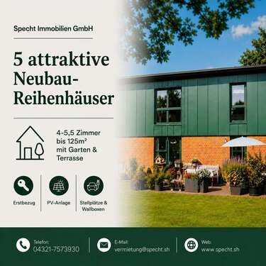 Foto - Haus zum Mieten in Neumünster 1.646,00 € 109.75 m²
