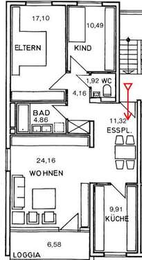 Foto - Wohnung zum Kaufen in Nürnberg 380.000,00 € 85 m²