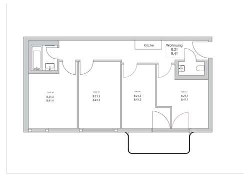 Foto - WG-Zimmer in Berlin 700,00 € 12 m²
