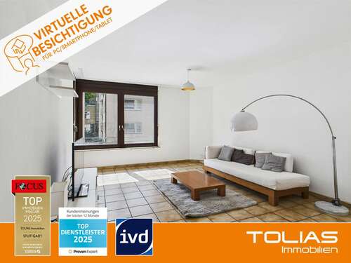 Foto - Wohnung zum Kaufen in Stuttgart 245.000,00 € 50.99 m²
