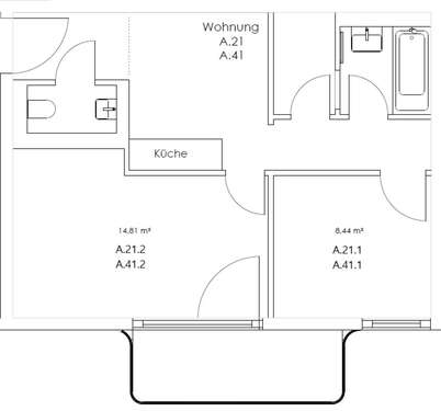 Foto - WG-Zimmer in Berlin 810,00 € 14 m²