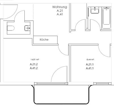 Foto - WG-Zimmer in Berlin 690,00 € 8 m²