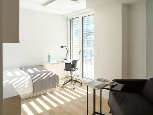 Foto - Wohnung zum Mieten in Freiburg im Breisgau 950,00 € 23.34 m²