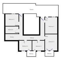 WG-Zimmer in Berlin 710,00 € 10 m²