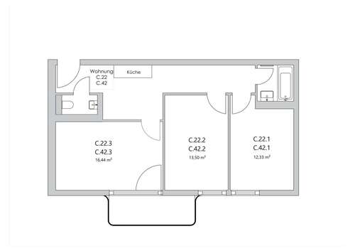 Foto - WG-Zimmer in Berlin 720,00 € 13 m²