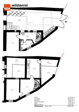 Foto - Wohnung zum Kaufen in Ingolstadt Ingolstadt 295.000,00 € 52.55 m²