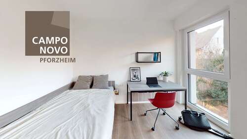 Foto - Wohnung zum Mieten in Pforzheim 372,00 € 27.21 m²