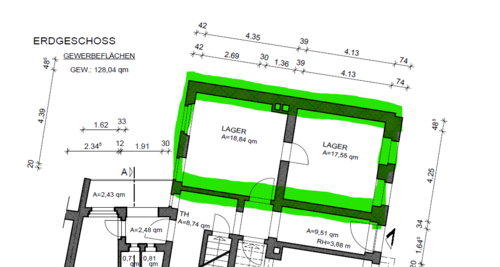 Foto - Halle in Werdau 150,00 € 37.7 m²