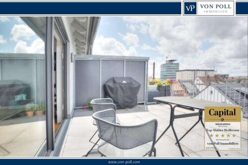 Foto - Wohnung zum Kaufen in Heilbronn 274.000,00 € 57.84 m²