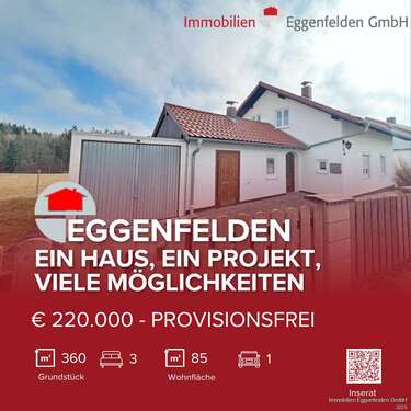 Foto - Haus zum Kaufen in Eggenfelden 220.000,00 € 86 m²