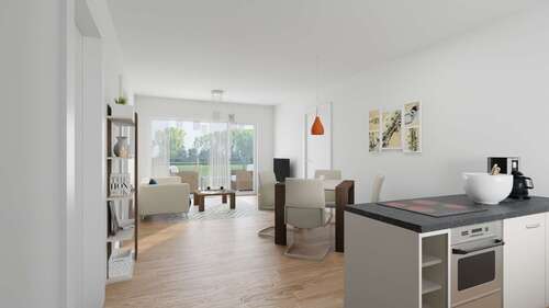 Foto - Wohnung zum Kaufen in Ulm-Wiblingen 412.614,00 € 76.41 m²