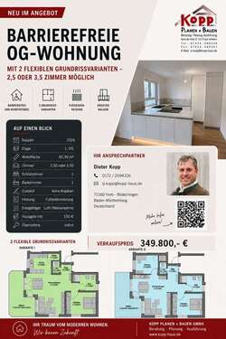 Foto - Wohnung zum Kaufen in Horb am Neckar 349.800,00 € 81.99 m²