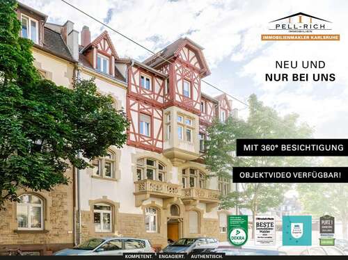 Foto - Wohnung zum Kaufen in Karlsruhe Oststadt 249.000,00 € 81 m²