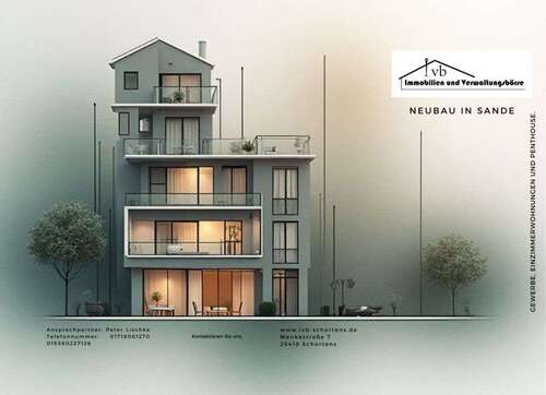 Foto - Wohnung zum Kaufen in Sande 140.000,00 € 32 m²