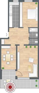 Foto - Wohnung zum Kaufen in München 839.000,00 € 84.5 m²