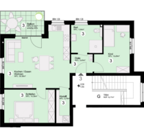 Wohnung zum Mieten in Delbrück 1.020,00 € 73.76 m²