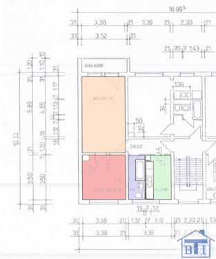 Foto - Wohnung zum Kaufen in Schönau-Berzdorf 39.500,00 € 48.7 m²