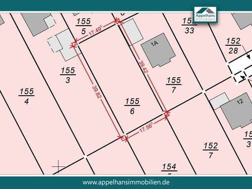 Foto - Grundstück zu verkaufen in Belm 165.000,00 € 696 m²