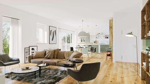 Foto - Wohnung zum Kaufen in Hochdorf 429.000,00 € 88.34 m²