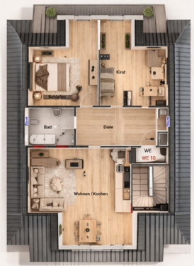 Foto - Wohnung zum Kaufen in Essen 59.000,00 € 75 m²