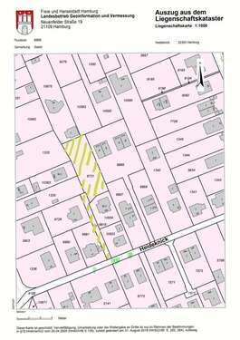 Foto - Grundstück zu verkaufen in Hamburg 799.500,00 € 1078 m²