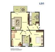 Wohnung zum Mieten in Bergkamen 499,00 € 60.73 m²