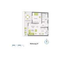 Wohnung zum Kaufen in Müllheim-Niederweiler 309.400,00 € 53.1 m²