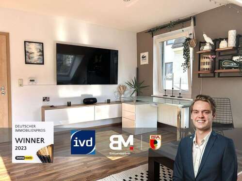 Foto - Wohnung zum Kaufen in Augsburg 155.000,00 € 41.27 m²