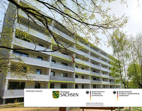 Foto - Wohnung zum Mieten in Limbach-Oberfrohna 532,00 € 70.59 m²