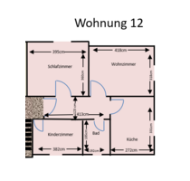 Wohnung zum Mieten in Bischofsheim 700,00 € 50 m²