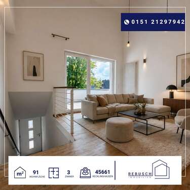 Foto - Wohnung zum Kaufen in Recklinghausen 250.000,00 € 91 m²