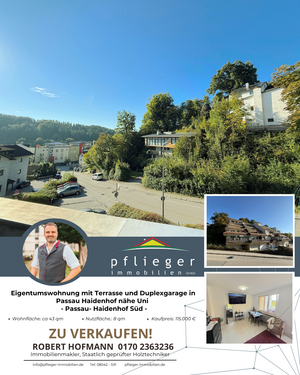 Foto - Wohnung zum Kaufen in Passau 115.000,00 € 43 m²