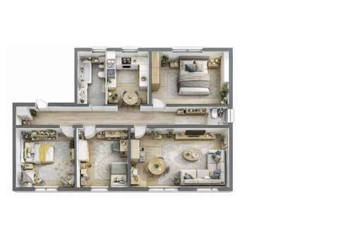 Foto - Wohnung zum Kaufen in Weißwasser 64.800,00 € 83.07 m²