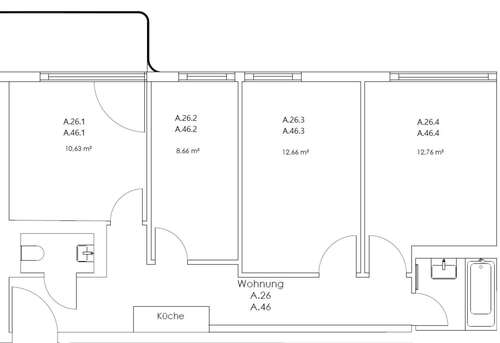 Foto - WG-Zimmer in Berlin 730,00 € 12 m²