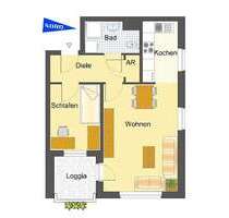 Wohnung zum Mieten in Recklinghausen 429,00 € 47.89 m²